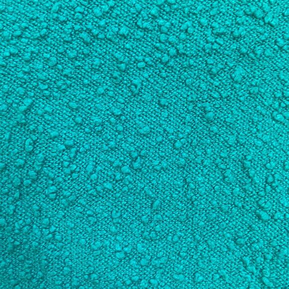 Free People Teal Boucle Cotton Blend Found My Friend Pullover Sweatshirt - Picture 7 of 12